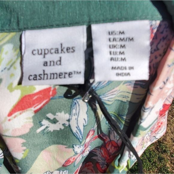 Cupcakes & Cashmere floral button up nightgown pajamas - Picture 5 of 8